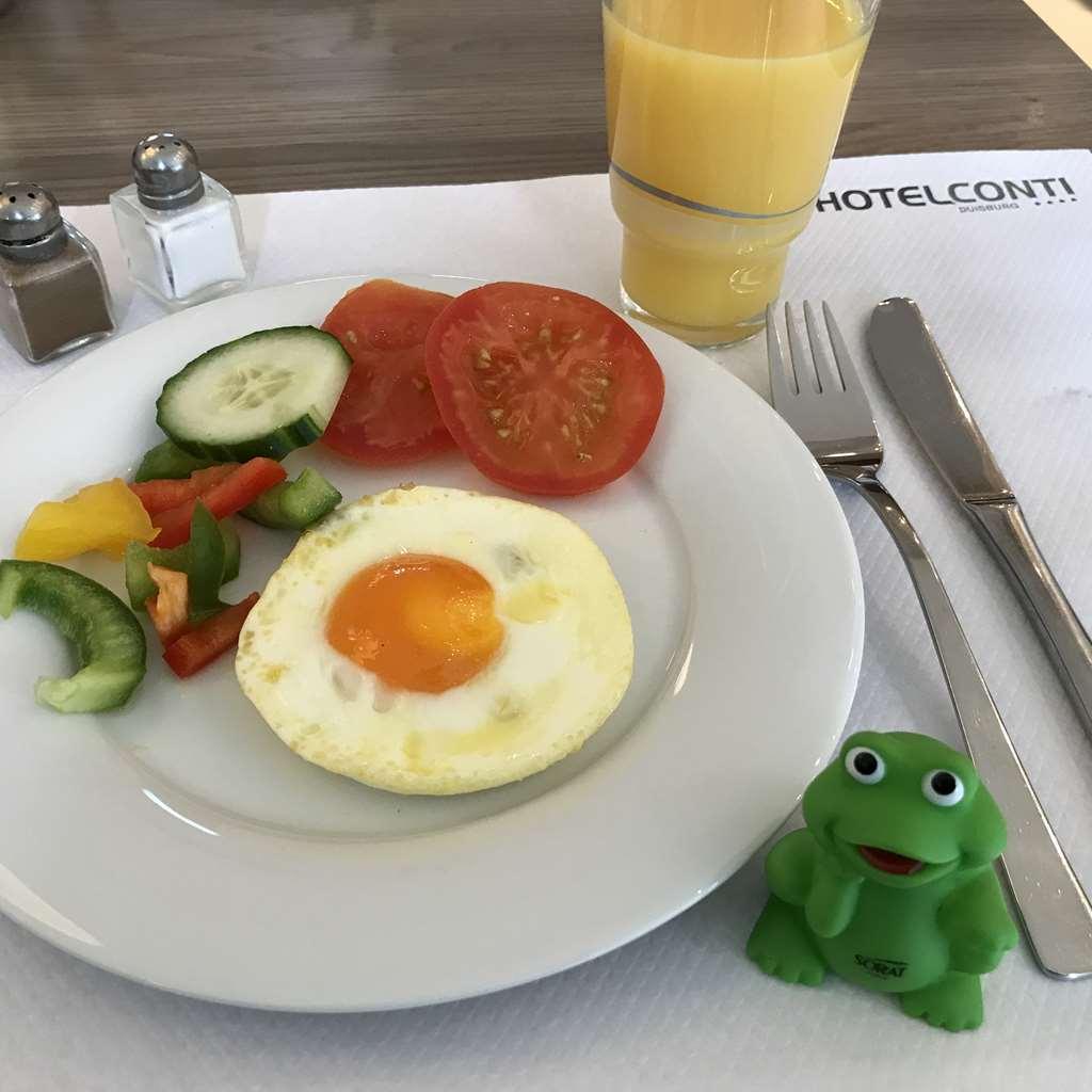 Hotel Conti Duisburg - Partner Of Sorat Hotels 레스토랑 사진